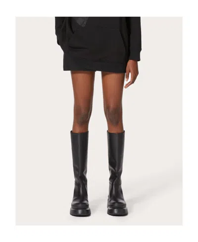 Valentino High-waisted Shorts In Black