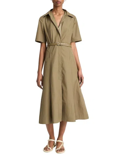 Vince Button Down Shirt In Green