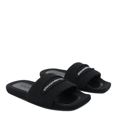 Alexander Wang Sandals In Black