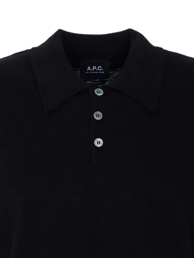Apc A.p.c. Sweaters In Blue