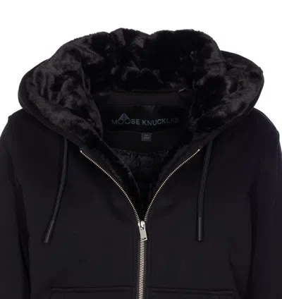 Moose Knuckles Sweaters In Black