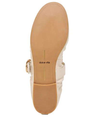 Dolce Vita Caely Ballet Flats Camel Suede In Multi