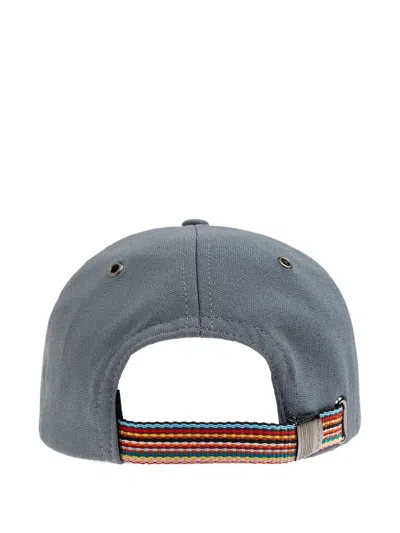 Paul Smith Adjustable Multicoloured Hat In Blue