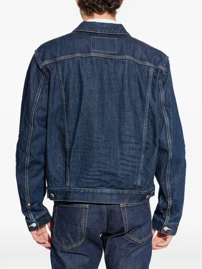 Dsquared2 Embroidered-detail Denim Jacket In Multi
