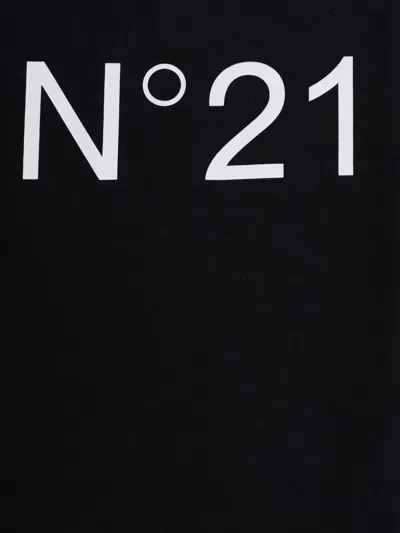 N°21 Logo-print T-shirt In Black