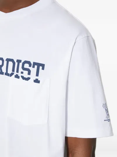 Engineered Garments Pocket T-shirt In White