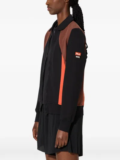 Fila Zip Sweatshirt In Black
