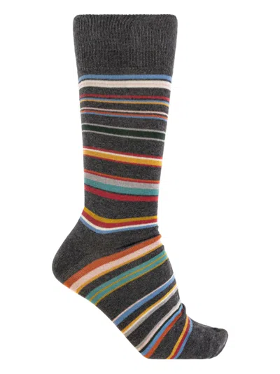 Paul Smith Multi-pattern Socks In Multi
