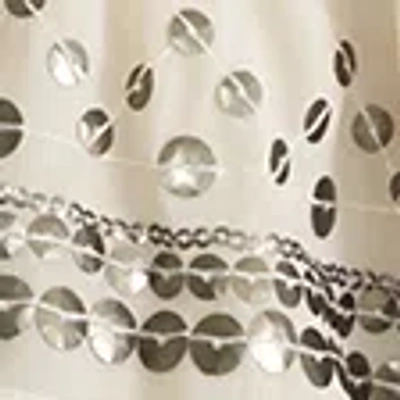 Abercrombie & Fitch Sequin Tiered Cami In Neutral