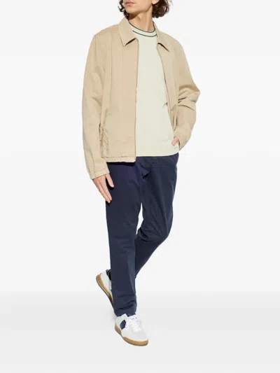 Ps By Paul Smith Zip Jacket In Neutral