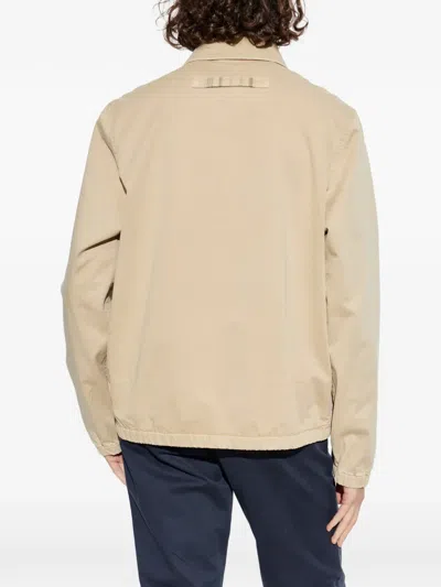 Ps By Paul Smith Zip Jacket In Neutral