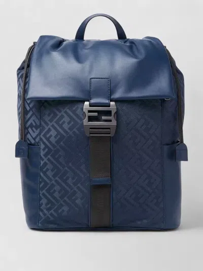 Fendi Uette Backp Nylon Ff Grace Bags