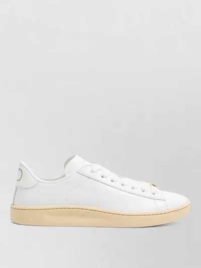 Valentino Garavani Woman Sneakers White Size 8 Leather In White