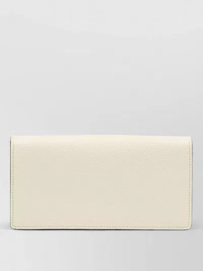 Valextra Iside Clutch Bag Chain Strap