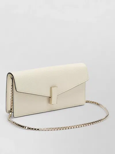 Valextra Iside Clutch Bag Chain Strap
