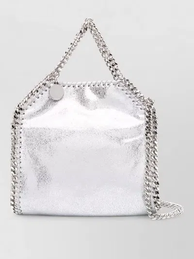 Stella Mccartney Tiny Tote Bag With Metallic Effect