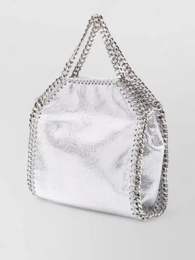 Stella Mccartney Tiny Tote Bag With Metallic Effect