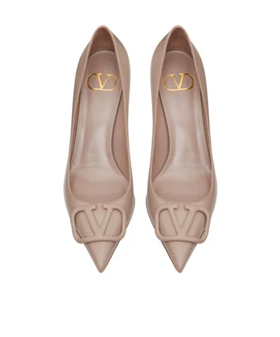 Valentino Vlogo Signature 90mm Pointed Pumps In Multi