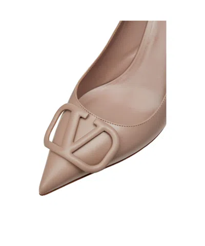 Valentino Vlogo Signature 90mm Pointed Pumps In Multi