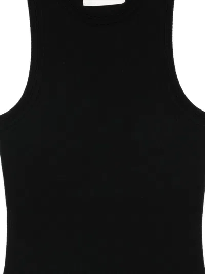 Lisa Yang Amya Cotton And Cashmere Top In Black