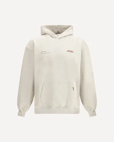 Represent Classic Hoodie With Front Kangaroo Pocket And Adjustable Drawstring In Neutral