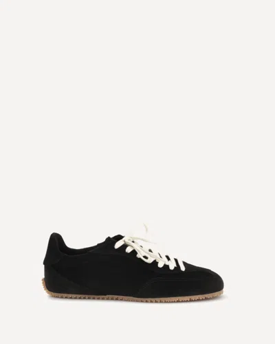 Axel Arigato Daze Runner Black Sneaker With Logo On The Tongue And Grooved Sole In Suede Man