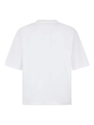 Dsquared2 Monkey Business Loose Fit T-shirt In White