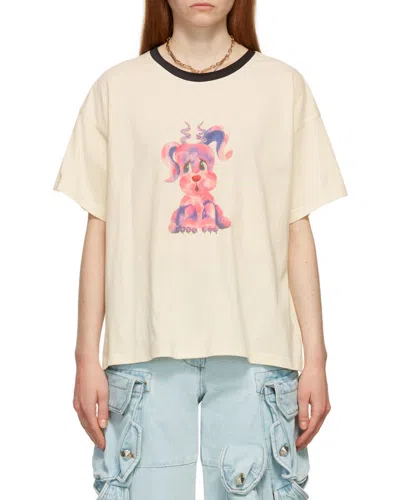 We11 Done We11done Monster Print Crewneck T-shirt In Multi