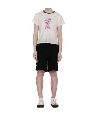 We11 Done We11done Monster Print Crewneck T-shirt In Multi