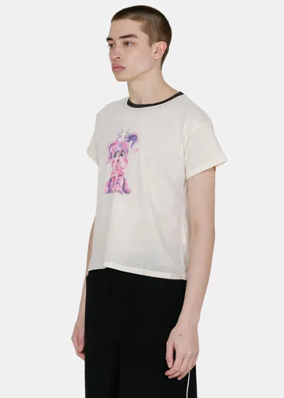 We11 Done We11done Monster Print Crewneck T-shirt In Multi