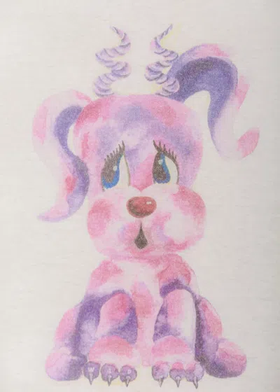 We11 Done We11done Monster Print Crewneck T-shirt In Multi