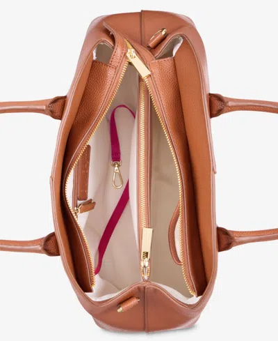 On 34th Robbinn Medium Satchel, Exclusively At Macy's In Brown