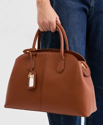On 34th Robbinn Medium Satchel, Exclusively At Macy's In Brown