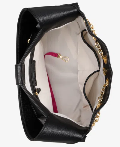 On 34th Somynn Solid Large Handbag, Exclusively At Macy's In Black