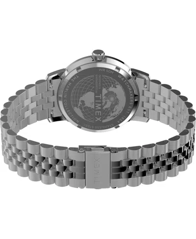 Timex Marlin Gmt 40mm In Silver