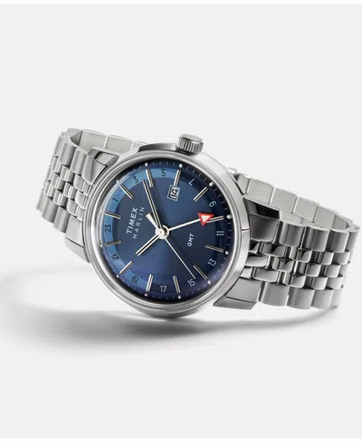Timex Marlin Gmt 40mm In Silver