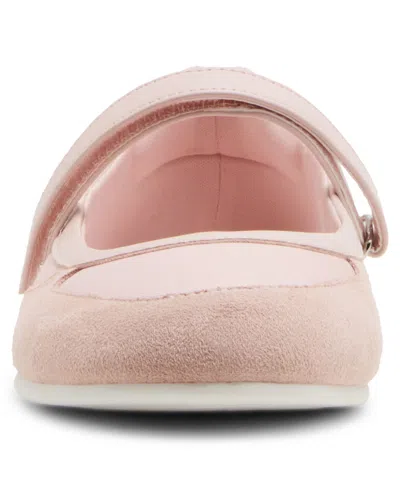 Madden Girl Women's Set Mary-jane Round-toe Ballet Sneakers In Pink