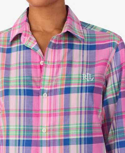 Ralph Lauren Women's Long Pajama Set In Multi