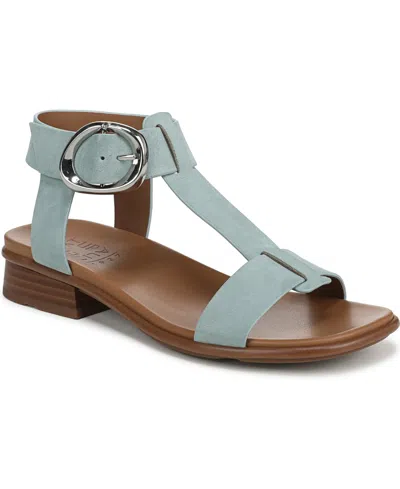 Naturalizer Brandy T-strap Sandal In Blue