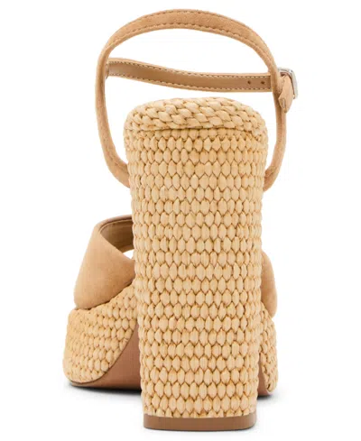 Steve Madden Liandra Platform Sandal In Brown