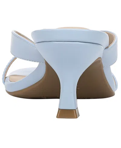 Lifestride Navine Kitten Heel Flip Flop In Blue