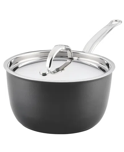 Hestan Titum Fusion Nonstick 3-quart Saucepan With Lid In Silver