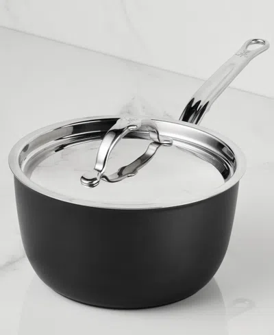 Hestan Titum Fusion Nonstick 3-quart Saucepan With Lid In Silver