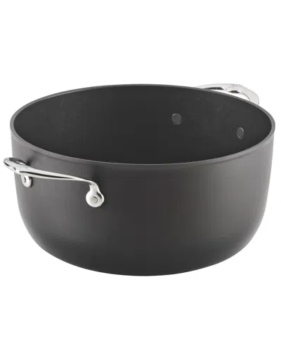 Hestan Titum Fusion Nonstick 8-quart Stock Pot With Lid In Silver