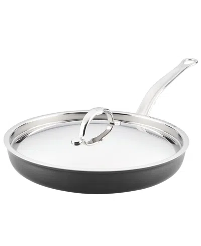 Hestan Titum Fusion Nonstick 11" Skillet With Lid In Gray