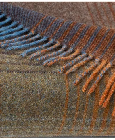 Prince Of Scots Highland Tweeds Shetland Lambswool Throw, 55 " X 72"