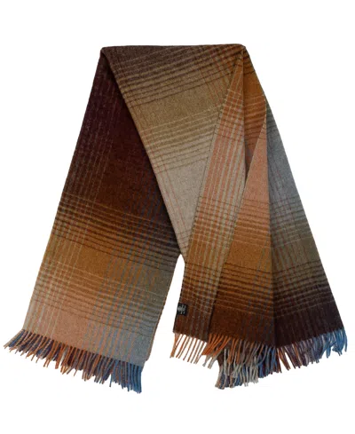 Prince Of Scots Highland Tweeds Shetland Lambswool Throw, 55 " X 72"