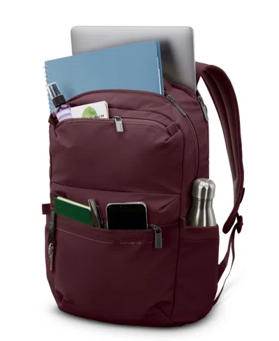Samsonite Better Than Basic Backpack In Burgundy