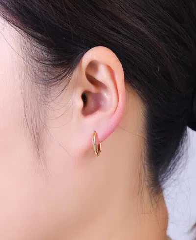 Disney 14k Gold Plated Earring Set In Multi