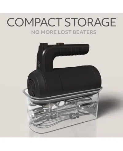 Willow Kitchen 5-speed Control Hand Mixer In Black